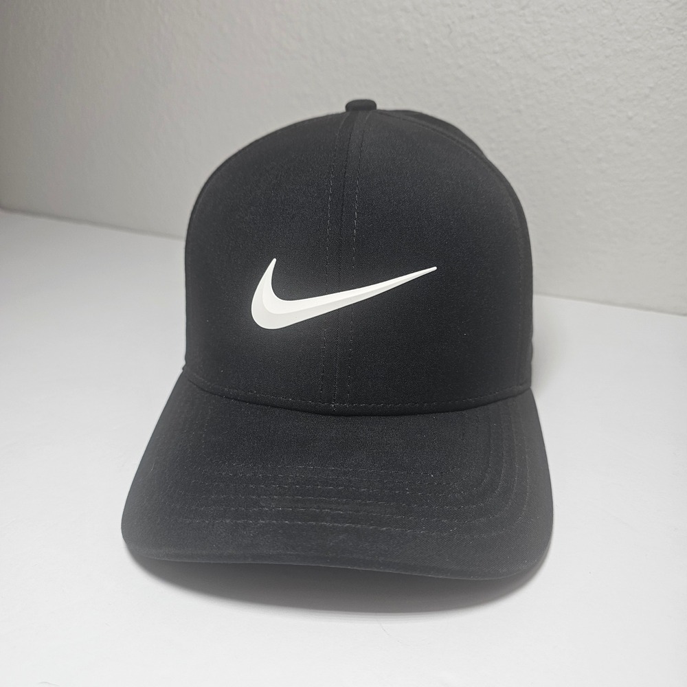 Nike Golf Classic99 Dri-FIT Black Structured Perforated Hat Mens Cap BV1073-010